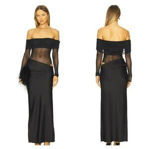 Superdown Mya Maxi Dress - Black